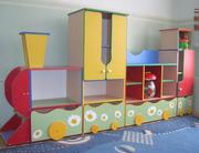 детские кроватки,  игровая модульная мебель,  столики, стульчики