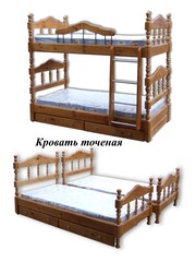 Очень хорошая и качественная мебель из дерева,  ЛДСП,  матрасы.