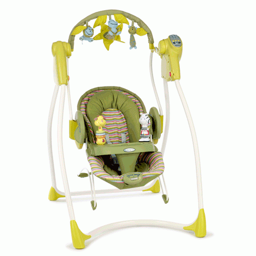 Продам электрокачелю graco с 0 мес до 12кг. г.Тайга