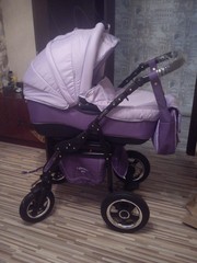 Продаю коляску Adamex Nitro 3в1 б/у