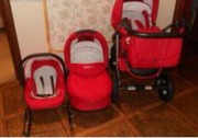 Коляска 3 в 1 Willi Way   сумка переноска в подарок