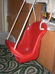 Продам б/у подвесные детские качели 